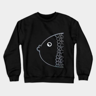 Colorful karp rainbow grey Crewneck Sweatshirt